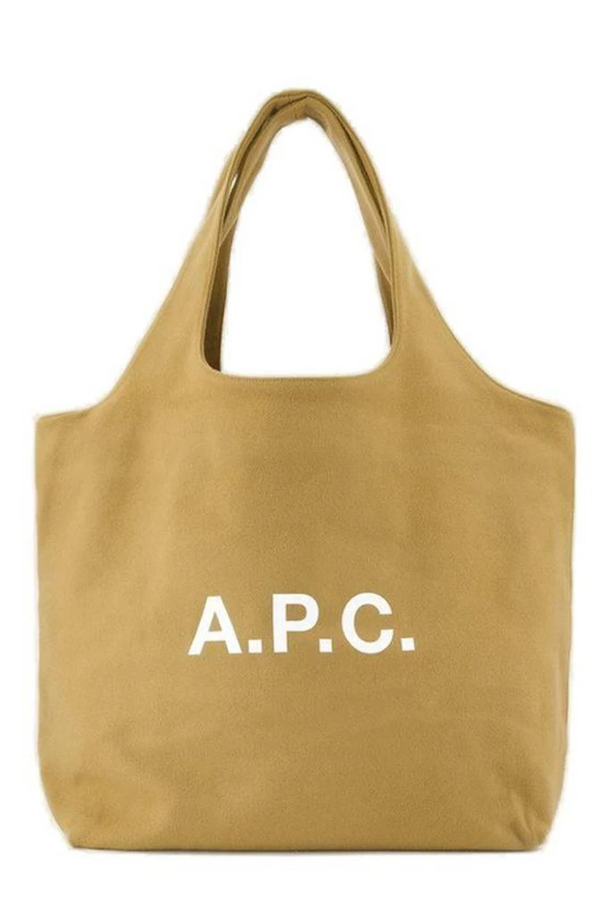 A.P.C. A.P.C. Logo Printed Top Handle Bag 1