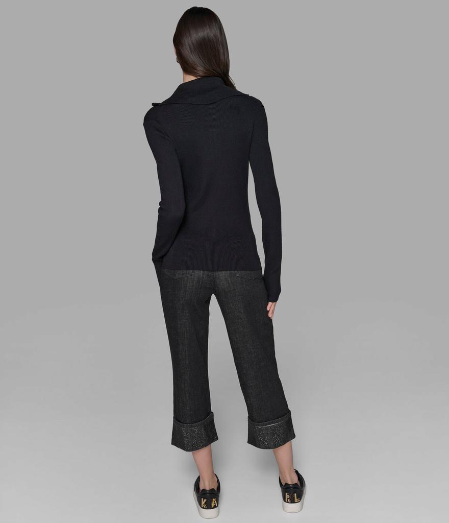 Karl Lagerfeld Paris HALF ZIP SWEATER