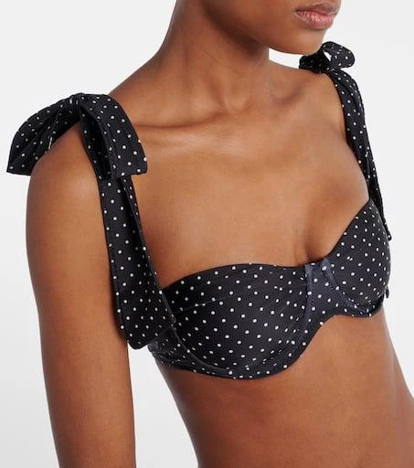 Same Lady polka-dot bikini top 4