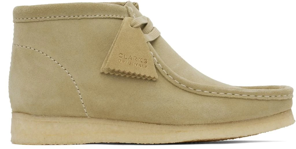 Clarks Taupe Wallabee Desert Boots 1