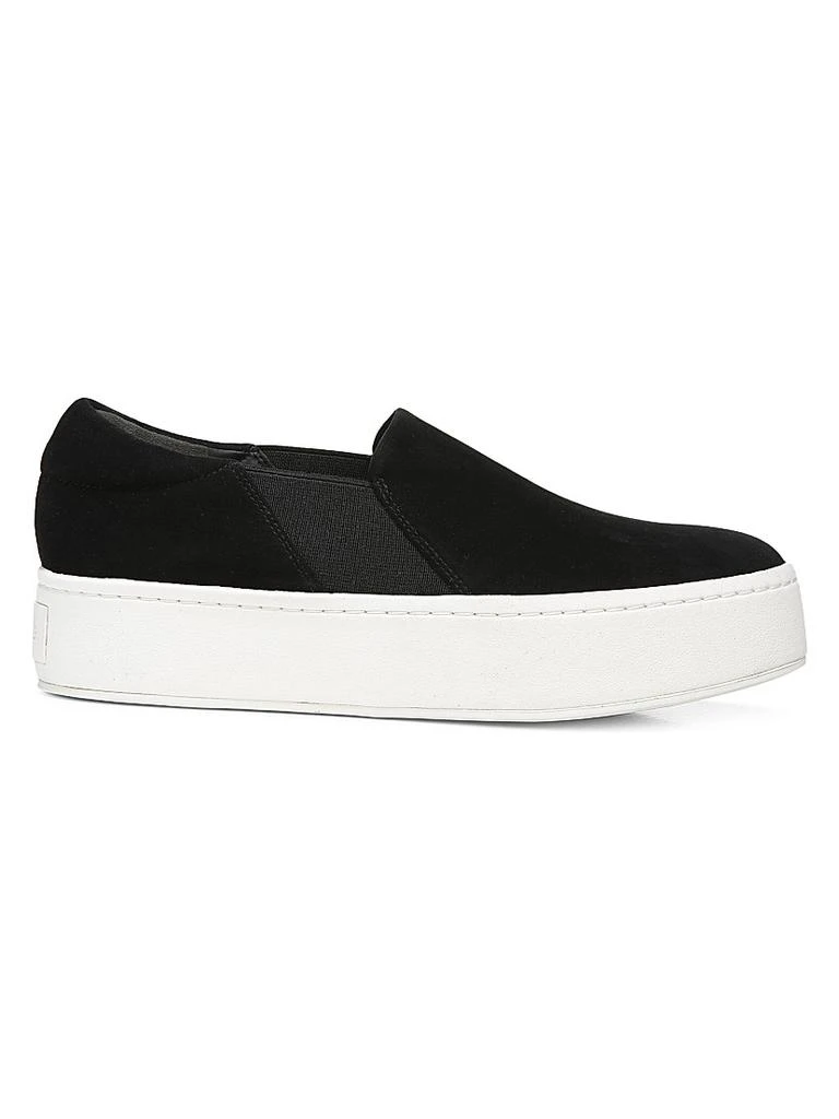 Vince Warren Slip-On Platform Suede Sneakers 1