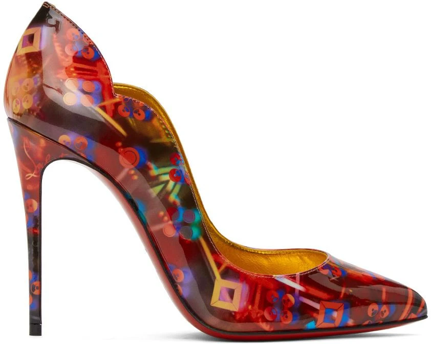Christian Louboutin Multicolor Hot Chick 100mm Heels 1