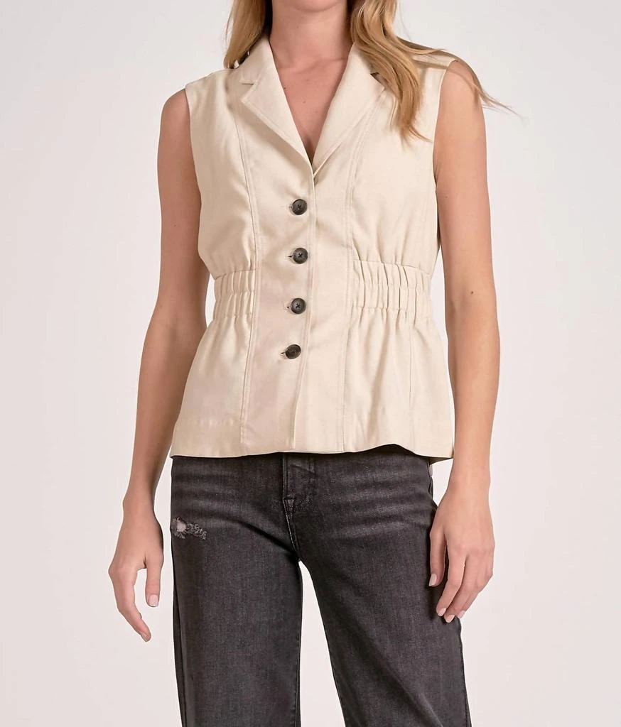 Elan Elan - Cinched Waist Vest 1