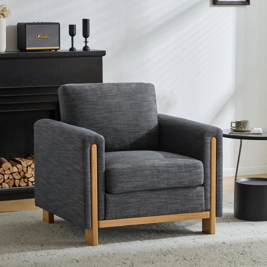 Streamdale Furniture Streamdale Harmonia Fabric Upholstered Armchair