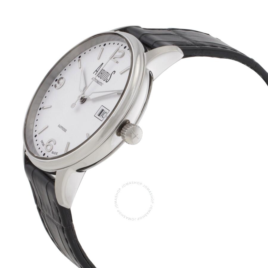Arbutus Swiss-made Collection Automatic White Dial Men's Watch ARS1609SWB