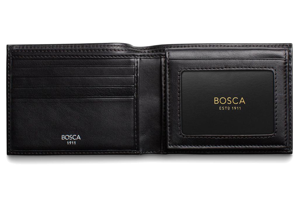 Bosca Nappa Vitello Collection - Credit Wallet w/ ID Passcase