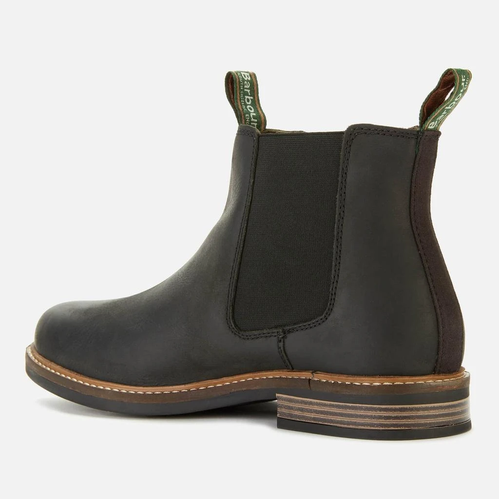 Barbour Barbour Men's Farsley Leather Chelsea Boots - Black 2