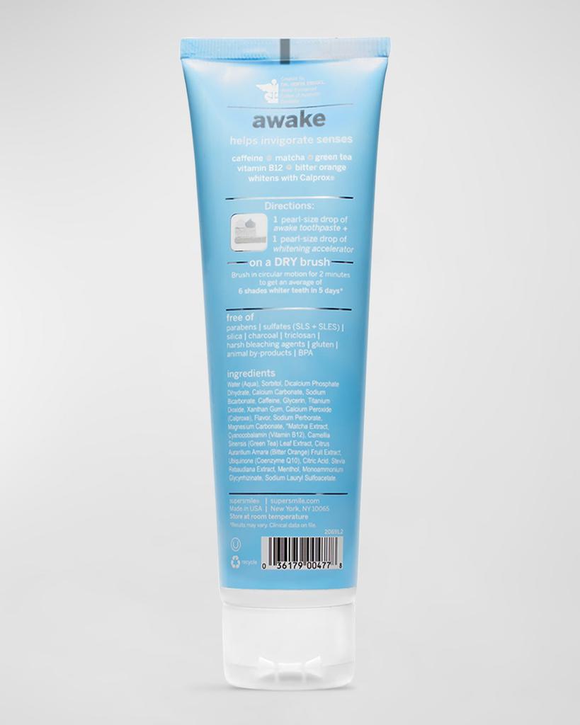 Supersmile Awake Whitening Toothpaste with Caffeine, 4.2 oz.