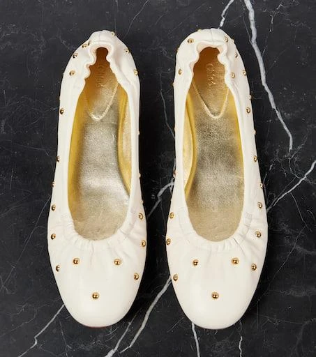 Chloé Eia studded leather ballet flats 6