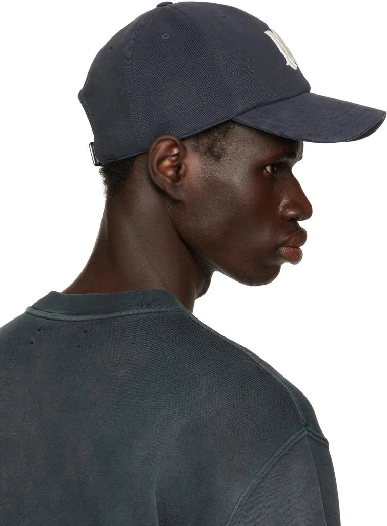 AMIRI Navy Canvas 'MA' Cap 3