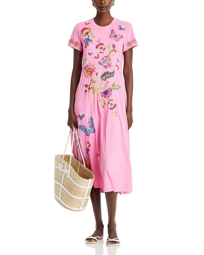 Johnny Was Gracey Cotton Swing Dress 3