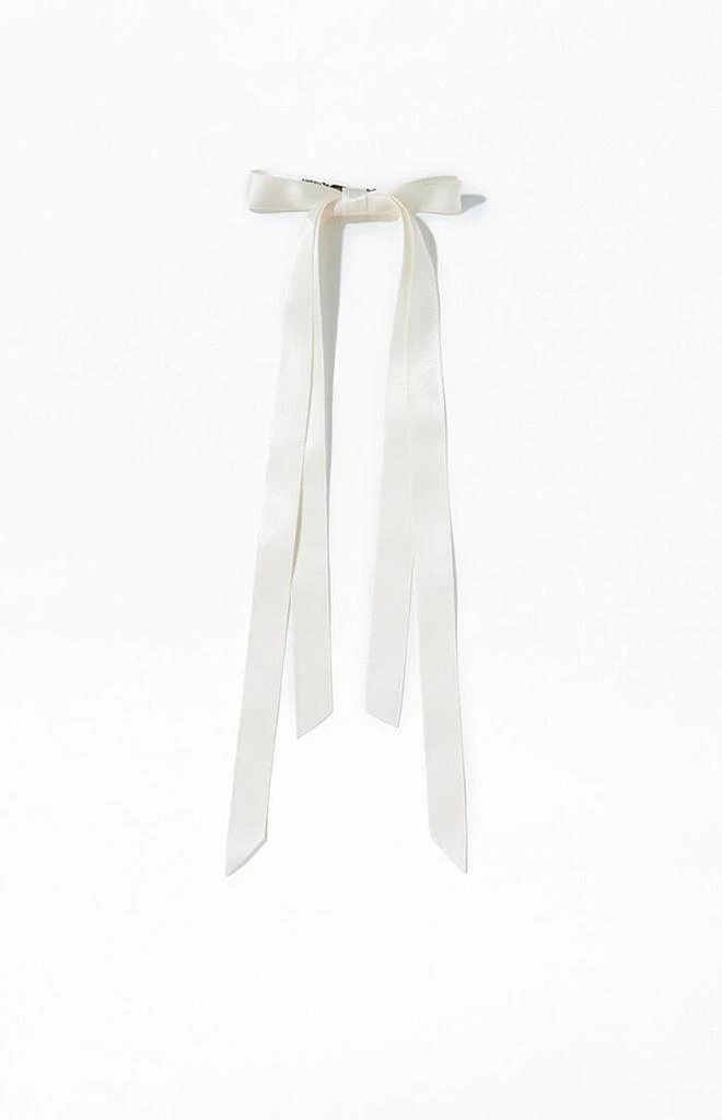 LA Hearts Double Ribbon Bow Clip 1