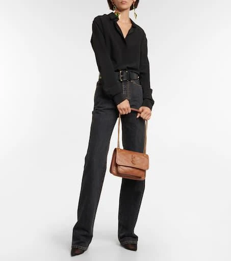 Yves Saint Laurent Niki Baby leather shoulder bag 5