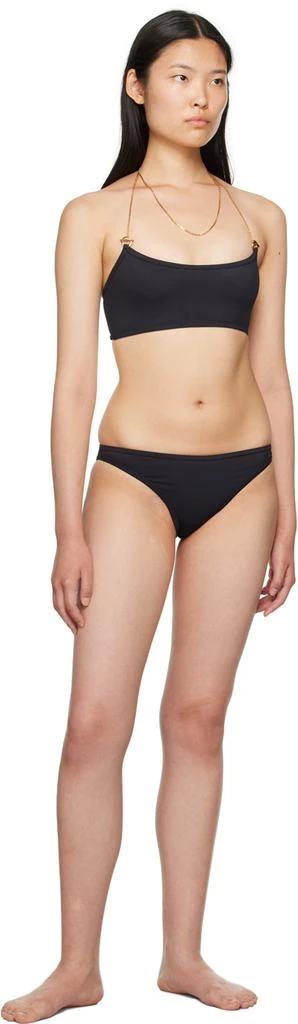 Bottega Veneta Navy Chains Bikini 4
