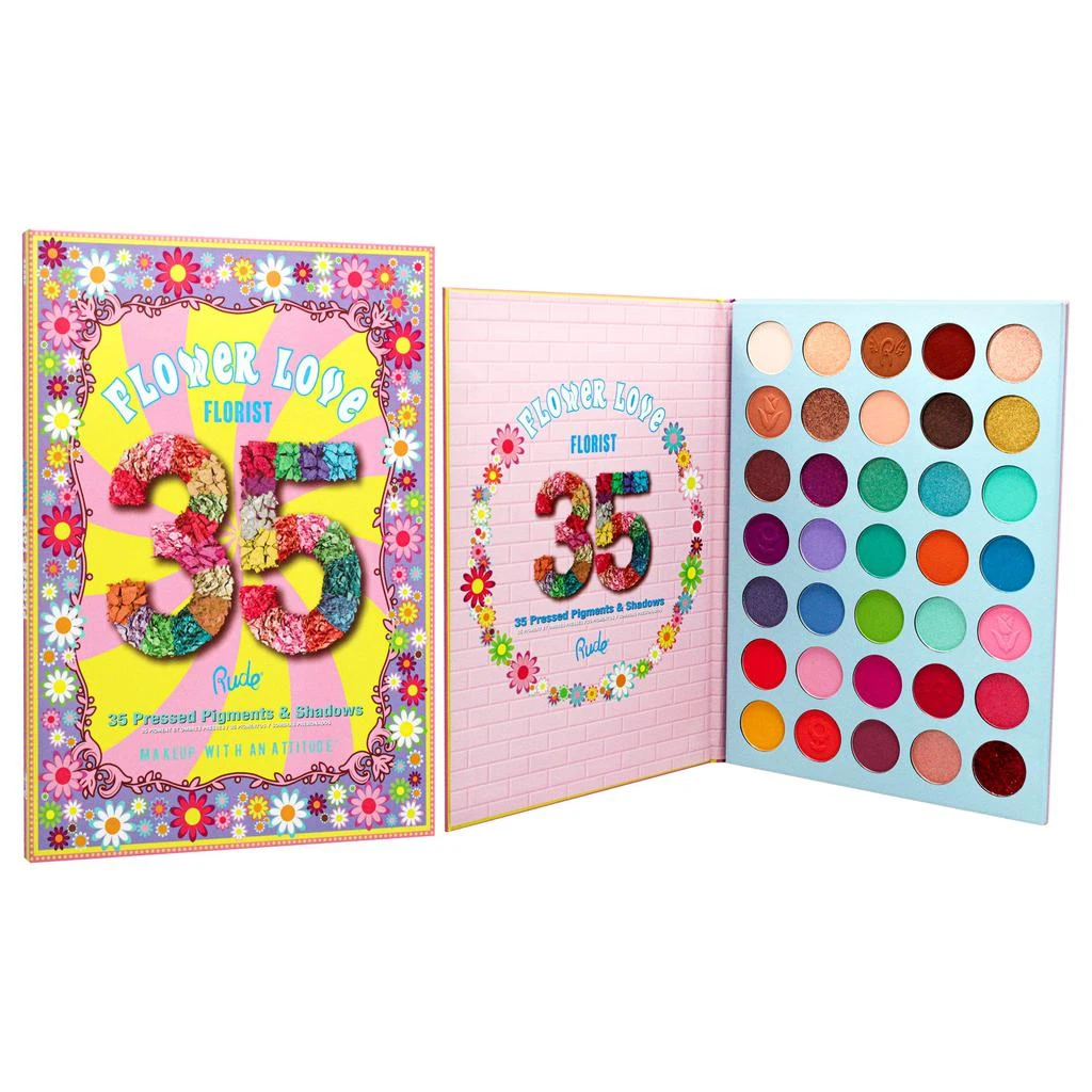 Rude Cosmetics Flower Love 35 Eyeshadows Palette - Florist by  for Women - 1.34 oz Eye Shadow 3