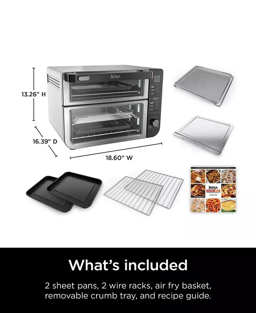 Ninja DCT401 12-in-1 Double Convection and Air Fryer Oven 10
