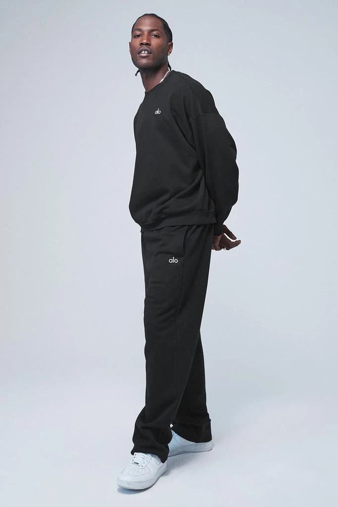 Alo Accolade Straight Leg Sweatpant - Black 5