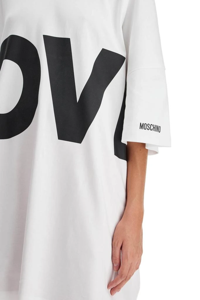 Moschino love t-shirt dress out 4