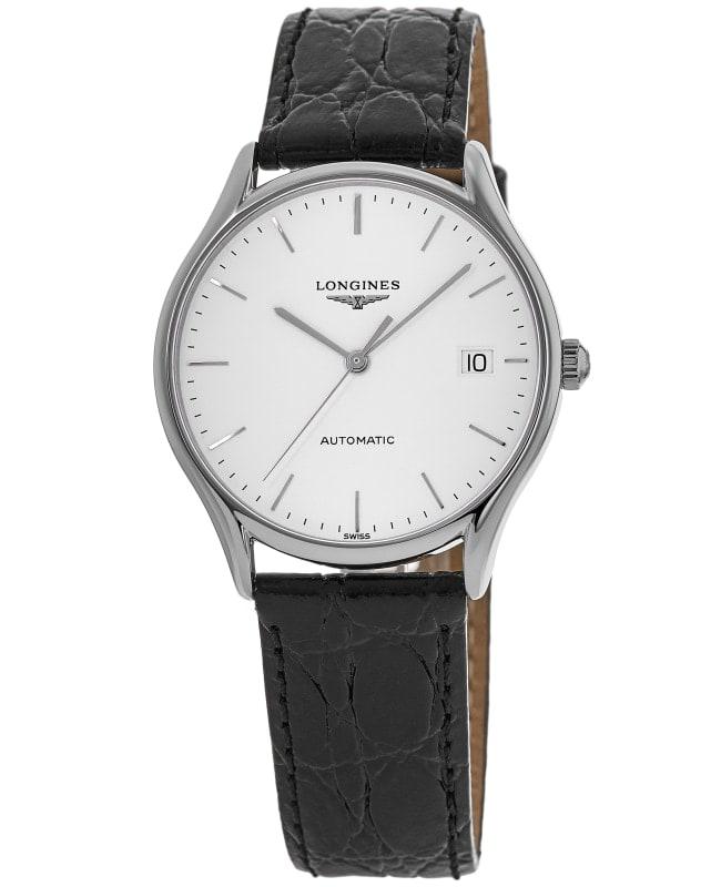 Longines Longines Lyre Automatic 35mm White Dial Leather Strap Unisex Watch L4.860.4.12.2