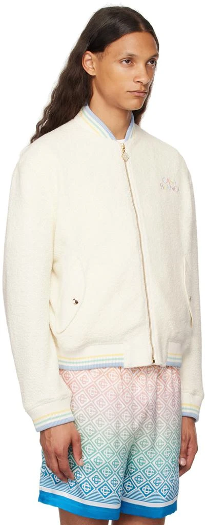 Casablanca Off-White Maison Pastelle Bomber Jacket 2