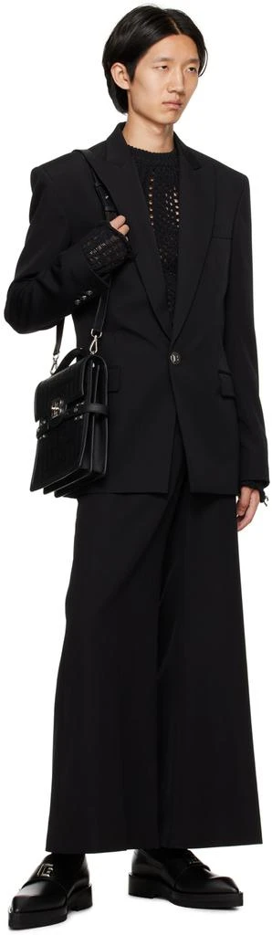 Balmain Black Ben Loafers 5