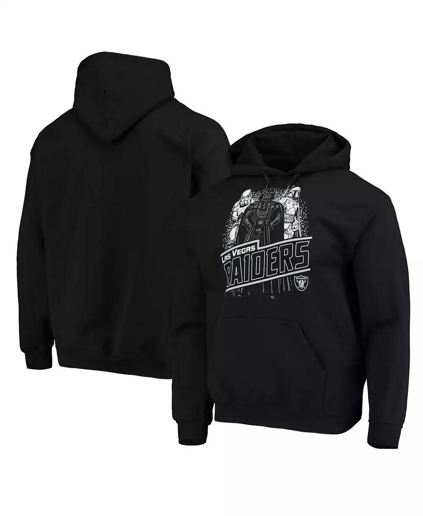 Junk Food Men's Black Las Vegas Raiders Star Wars Empire Pullover Hoodie
