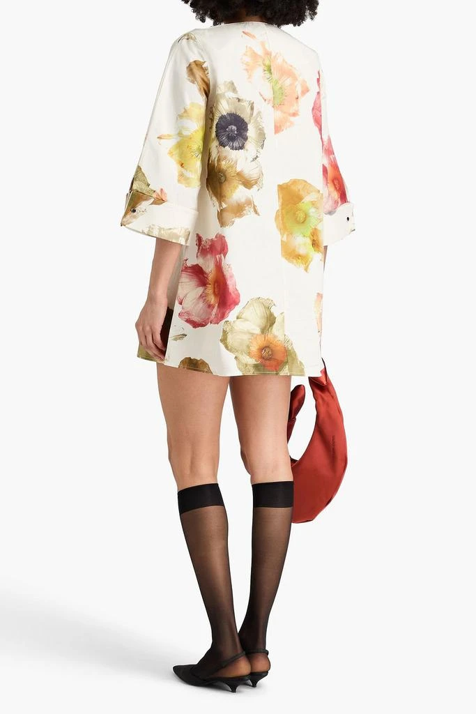 Stine Goya Floral-print cotton-twill mini dress 3