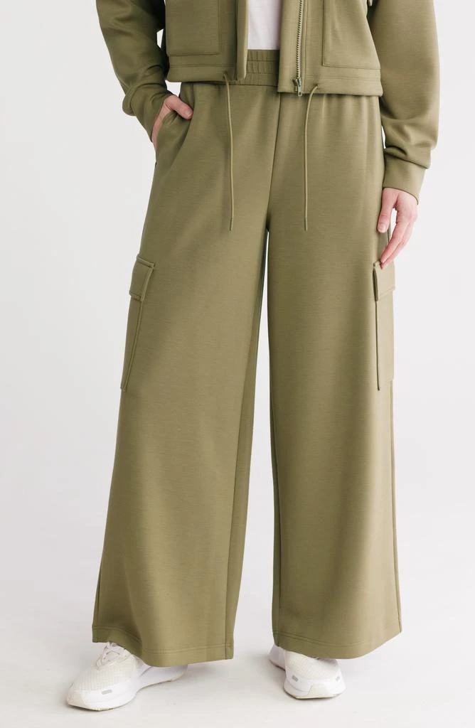 Zella Whisper Wide Leg Knit Pants 1