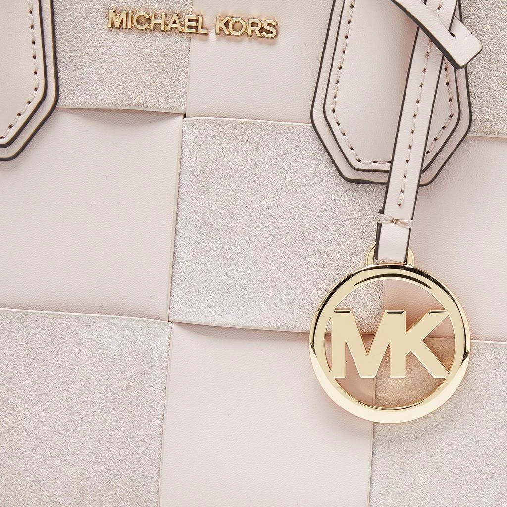 Michael Kors Michael Kors Light Pink Leather and Suede Mercer Tote 5
