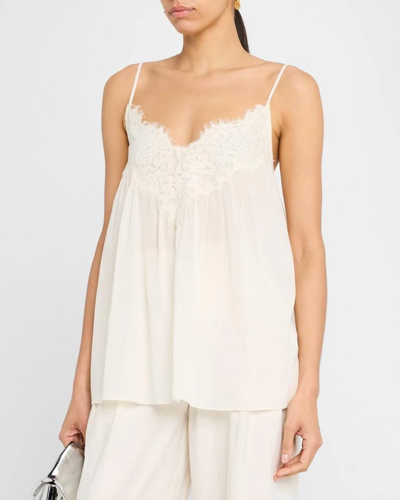 A.L.C. Macy Lace-Trim Top 4