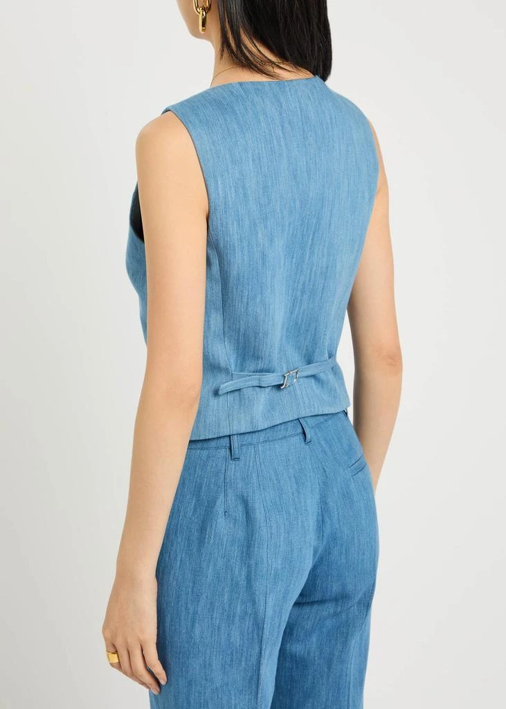 Gabriela Hearst Coleridge cotton-blend vest 3