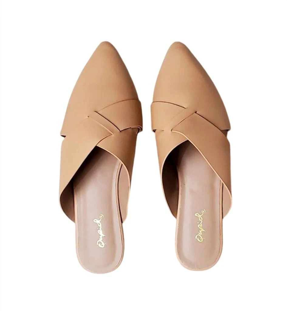 Qupid Qupid - Women
s Swirl Ballerina Mules