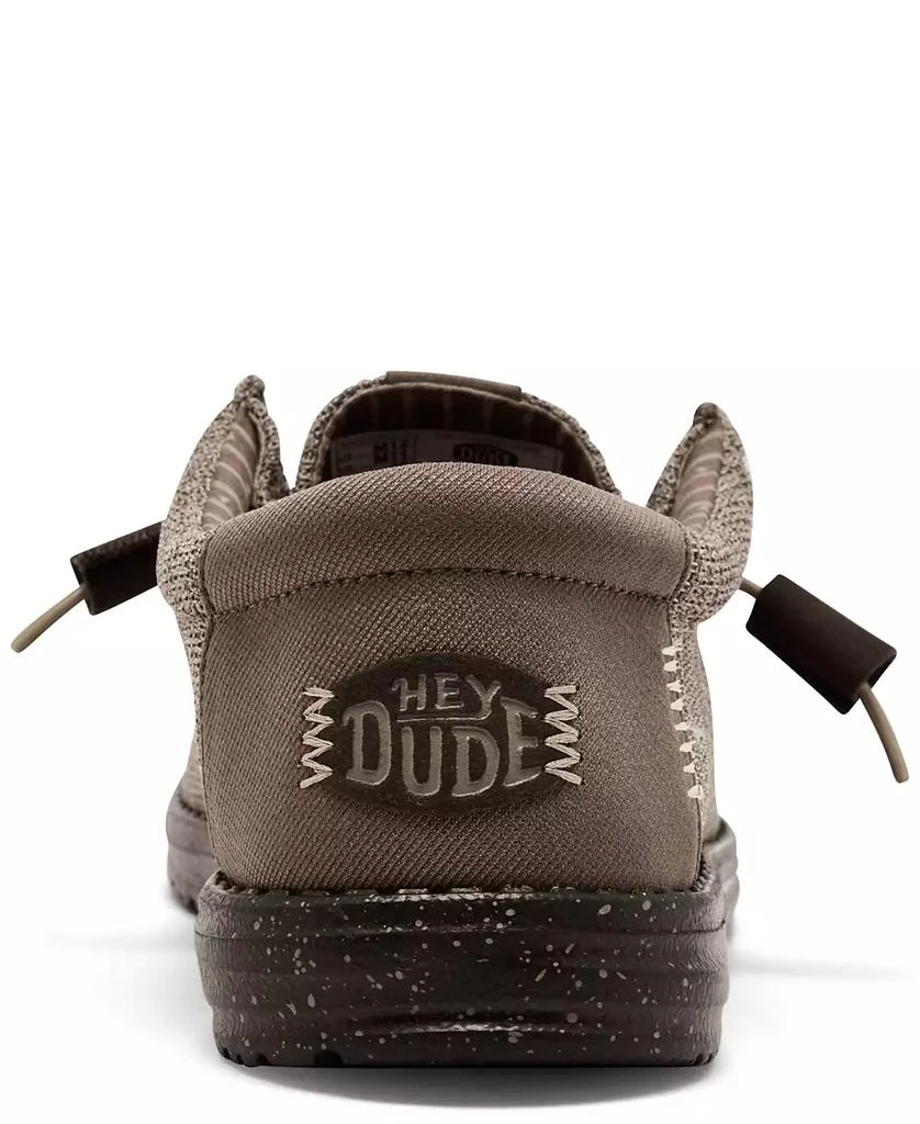 Hey Dude Men's Wally Stretch Sox Slip-On Casual Moccasin Sneakers from Finish Line 5