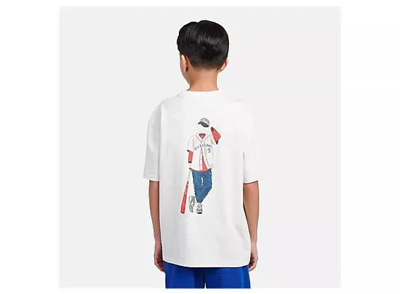 New Balance Baseball Player Back Graphic T-Shirt 3