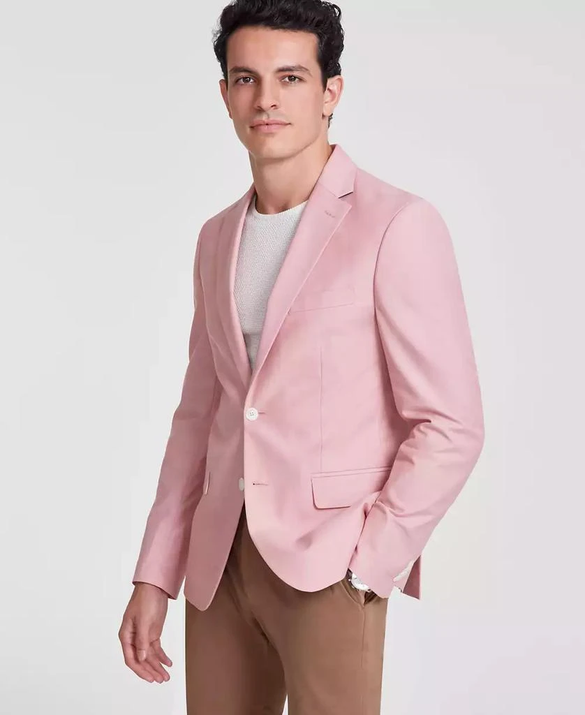 Tommy Hilfiger Men's Modern-Fit Solid Chambray Sport Coat 1