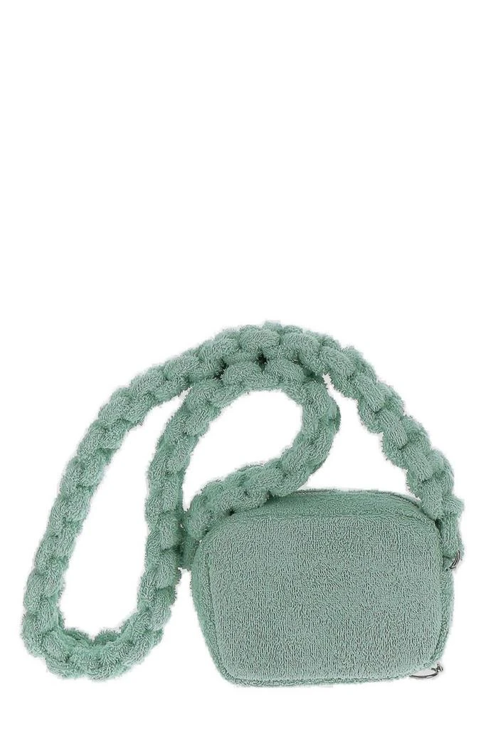 Kara Kara Log Embroidered Terry Shoulder Bag 2