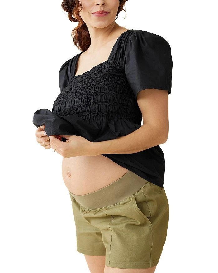 Ingrid & Isabel Short Sleeve Smocked Top 4