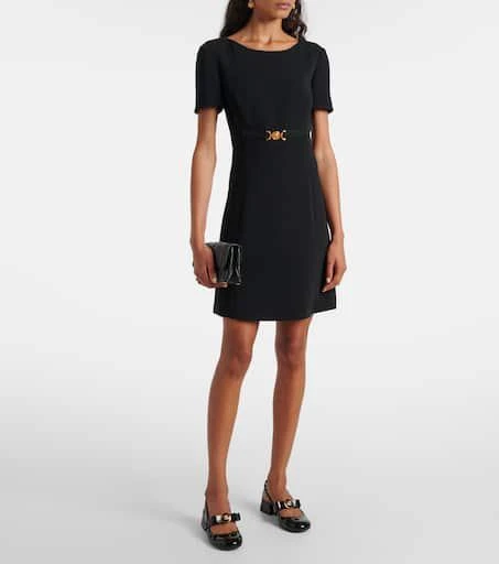 Versace Gianni Ribbon patent leather slingback pumps 3