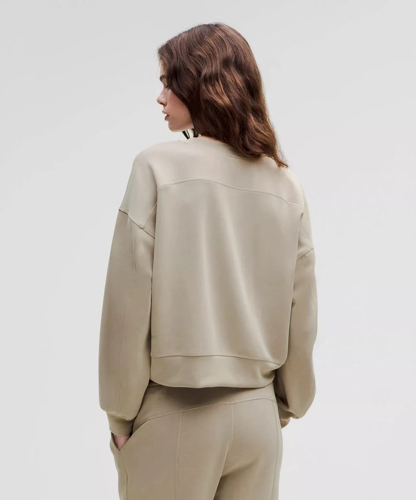 Lululemon Softstreme Perfectly Oversized Cropped Crew 28