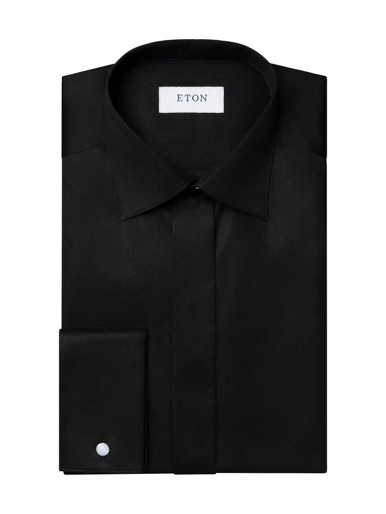 Eton Slim-Fit Twill Fly Front Formal Shirt 1