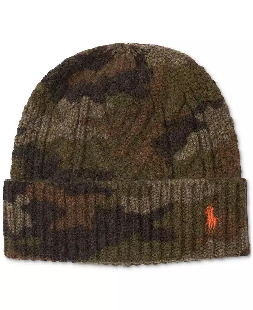 Ralph Lauren Men's Knit Camo Quick-Drying Beanie 1
