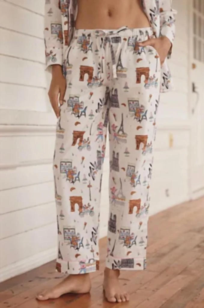 Printfresh Printfresh - Paris Getaway Long Pajama Set 4