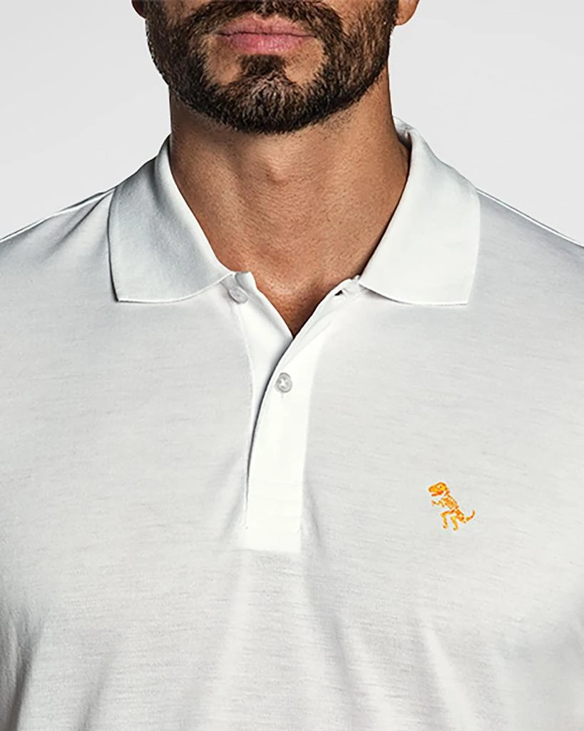 Jared Lang Men's Pima Cotton Knit Polo Shirt 2