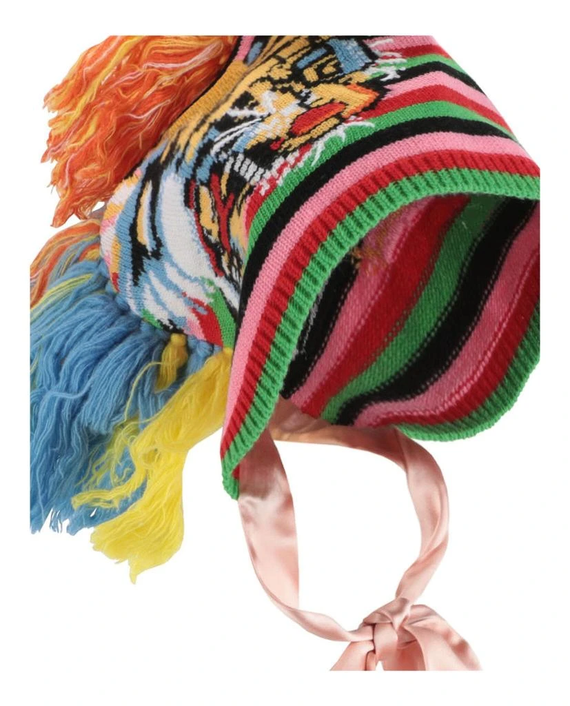 Gucci Knitted Tiger Head Mohawk Beanie 3