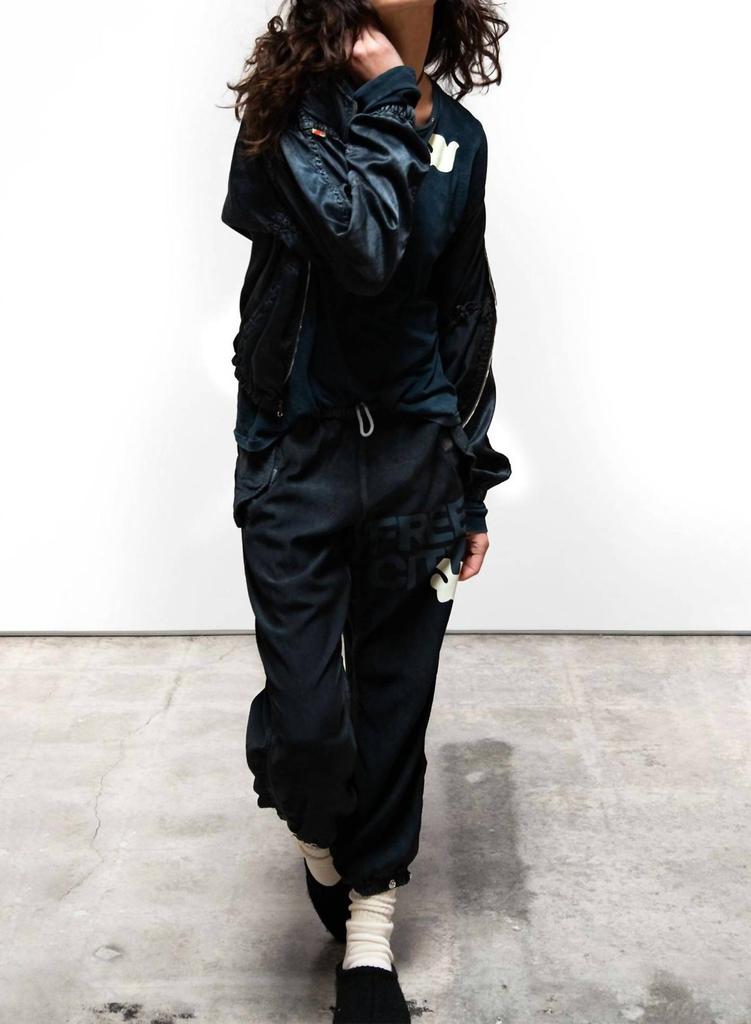 FREECITY Freecity - Satin Bomber Shell Jacket