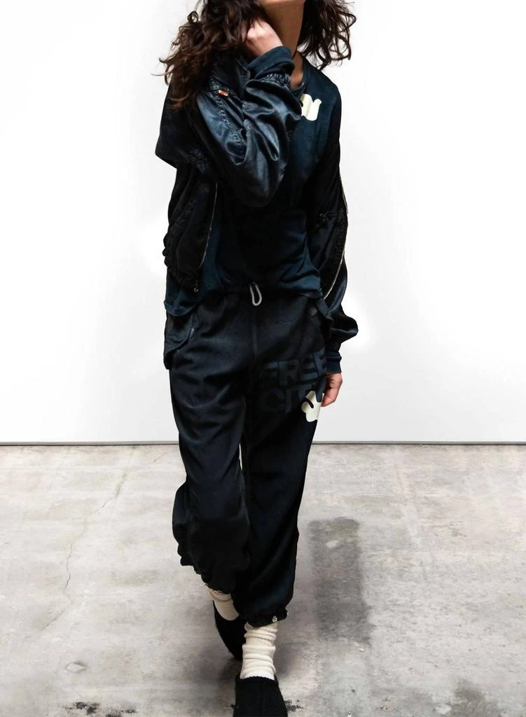 FREECITY Freecity - Satin Bomber Shell Jacket 2