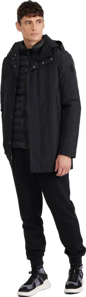 Pajar Altair Mid Length Parka with Welded Detail and Detachable Hood - Men
s 9