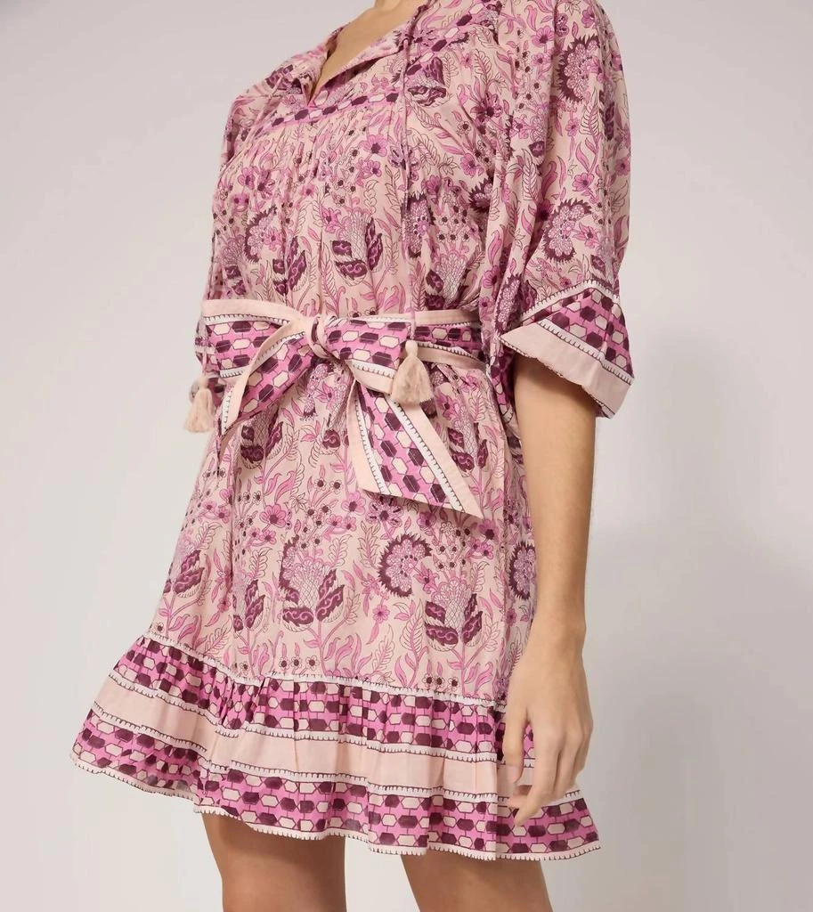 strapless open back dress Non-Iron Linen Solid Dress Shirt With Contrast Trim - Lavender main image 0