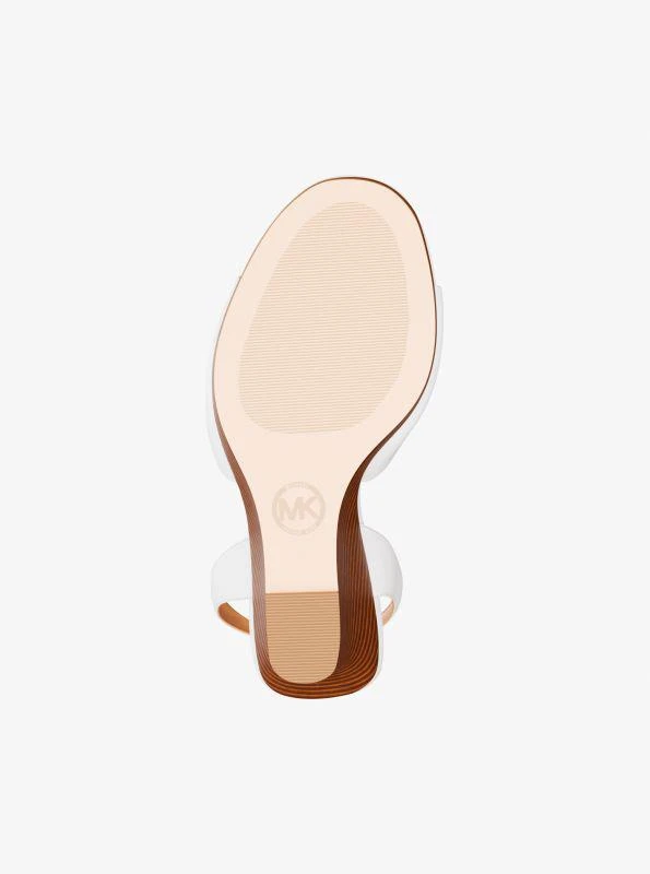 Michael Kors Carson Leather Wedge Sandal 5