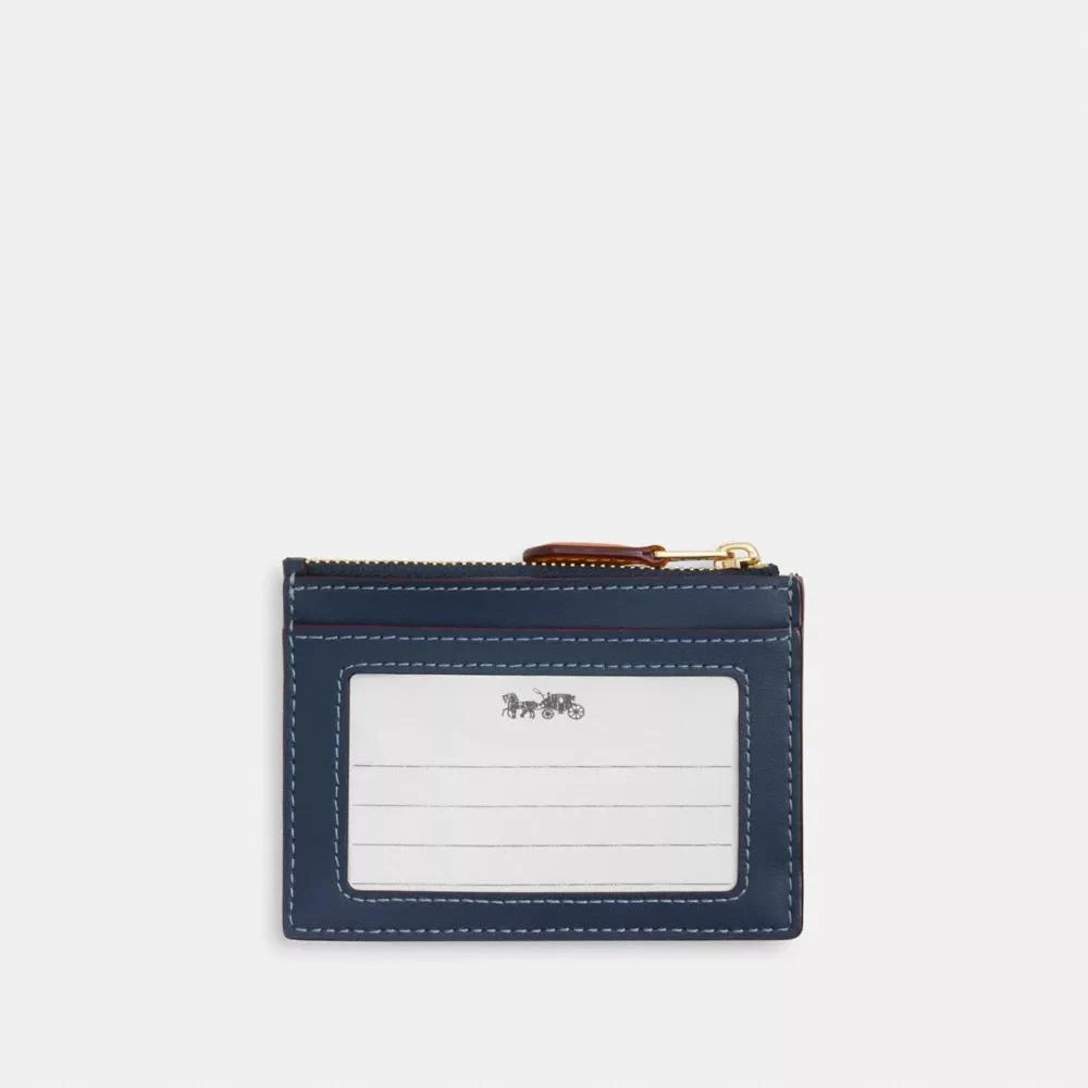 Coach Mini Skinny Id Case In Signature Denim 2